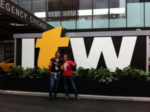 Parte del equipo de interconexión en la ITW en Chicago