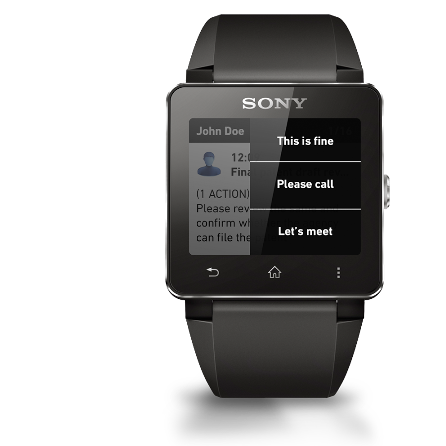 Smart watch sony приложение