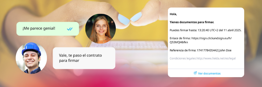 firma electrónica por whatsapp
