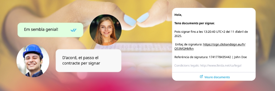 firma electrònica per WhatsApp