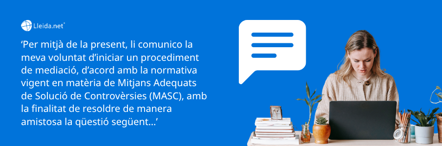 Enviar un burofax per correu electrònic per complir amb la Llei orgànica 1/2025 o Llei MASC.