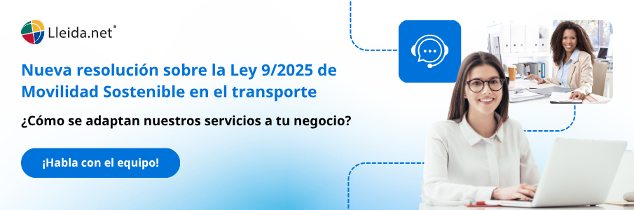 Documento electrónico de Control Administrativo (DeCA): nueva resolución sobre la Ley 9/2025 de Movilidad Sostenible